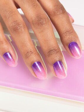 Til the Glitter Ends - Color Street Nail Polish Strips NWT Retired Pink Polish